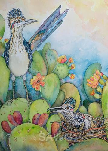 Cactus Cradle by Joy Ellsworth